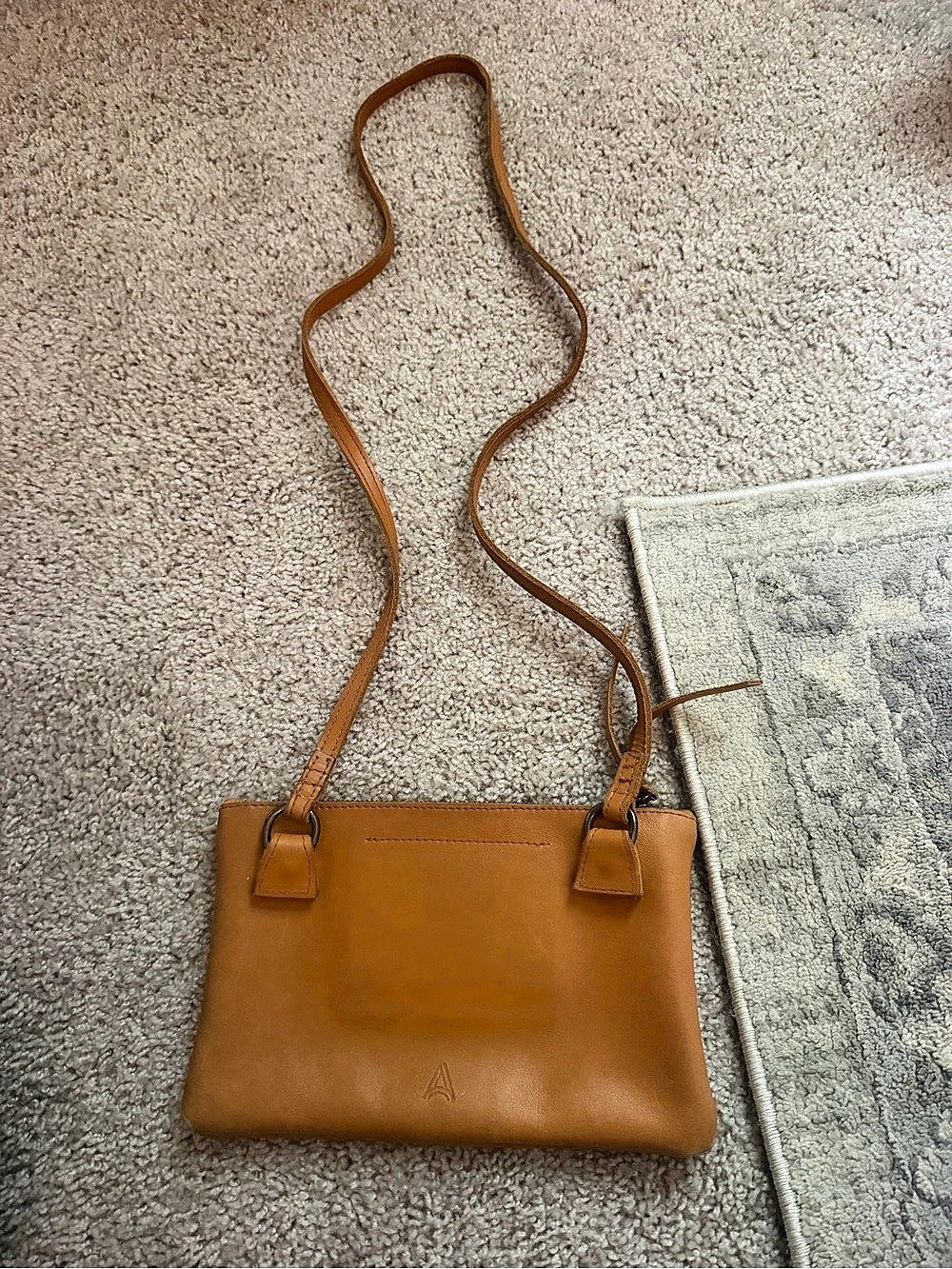 ABLE Genuine Leather Crossbody Bag